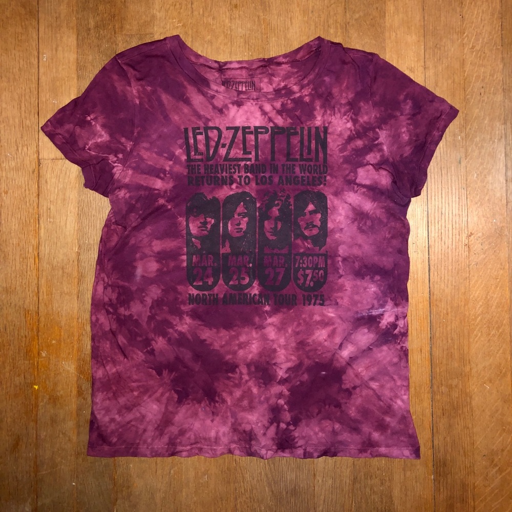 Women’s Led Zeppelin Tie-Dye Soft Shirt
